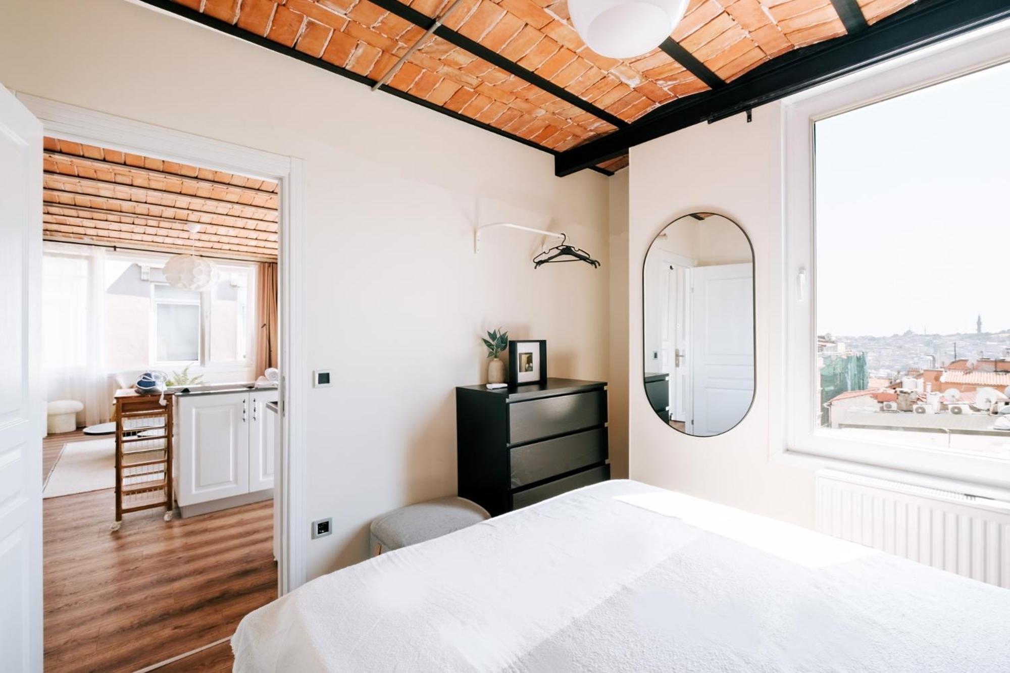 Ferienwohnung Flat W City View Near Galata Tower In Istiklal Ave Istanbul Exterior foto