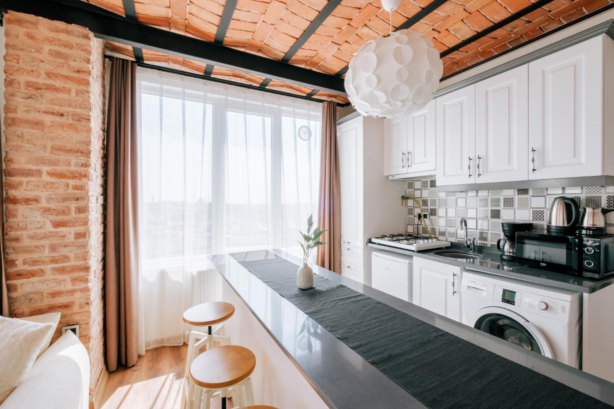 Ferienwohnung Flat W City View Near Galata Tower In Istiklal Ave Istanbul Exterior foto