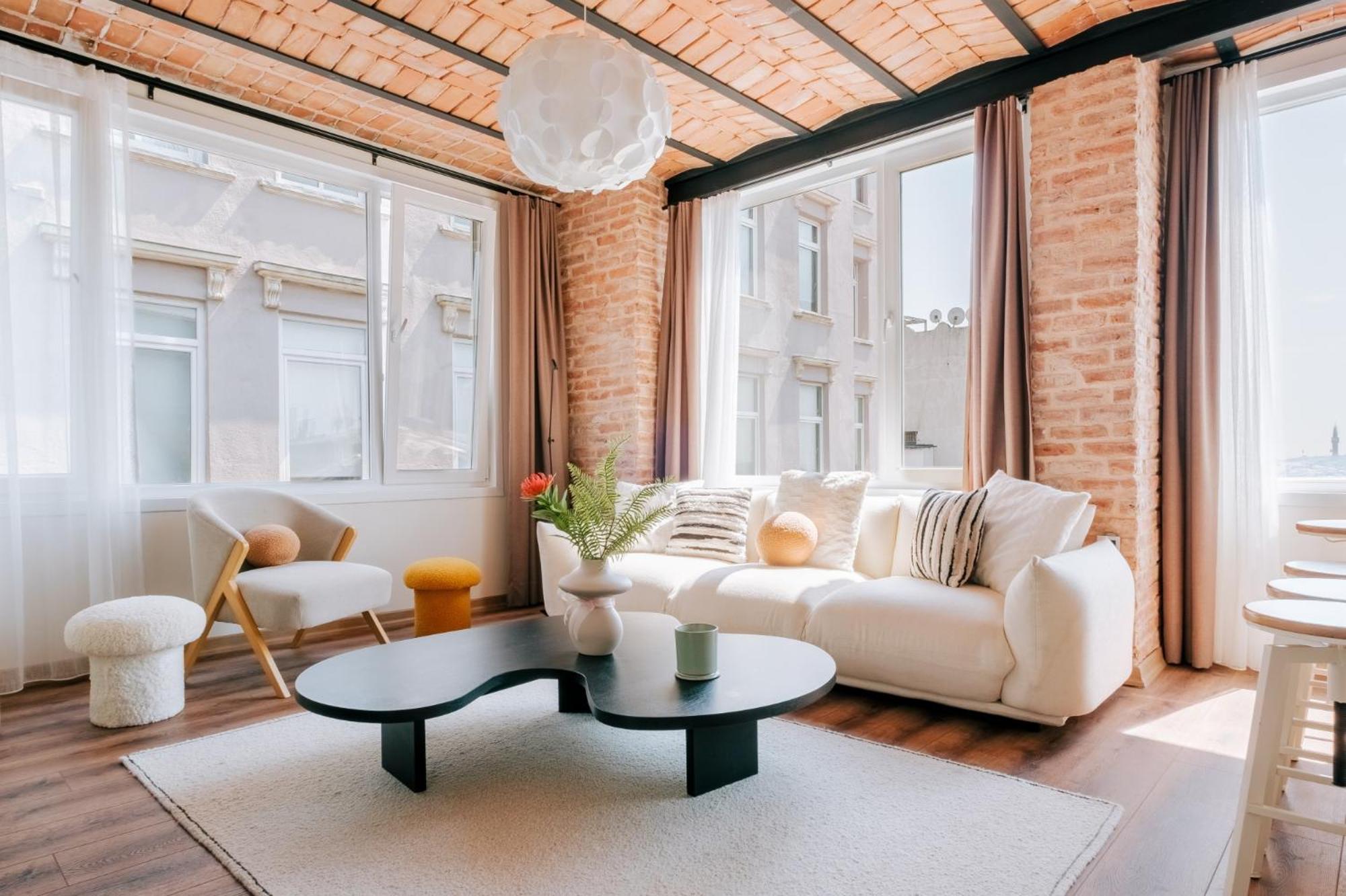 Ferienwohnung Flat W City View Near Galata Tower In Istiklal Ave Istanbul Exterior foto